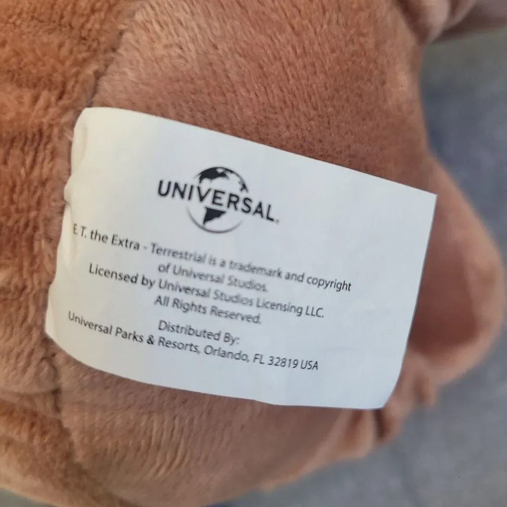 ET the Extra Terrestrial Universal Studios Stuffed Plush Toy 12